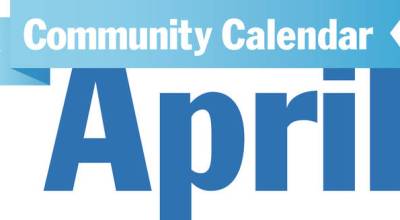 April Community Calendar banner
