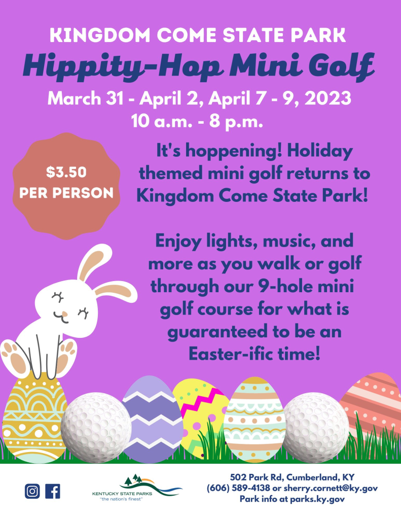 Easter celebrations planned at Kingdom Come State Park Harlan